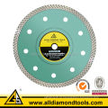 Cyclone Mesh Rim Diamond Turbo Blade para Porcelana